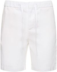 Frescobol Carioca - Felipe Linen & Cotton Shorts - Lyst