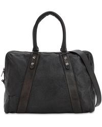 Numero 10 Reisetasche Aus Leder - Schwarz