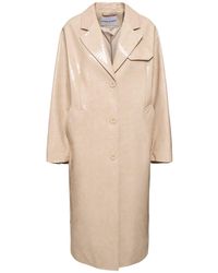 Stand Studio - Haylo Faux Leather Coat - Lyst