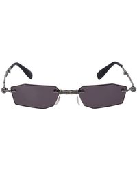 Kuboraum - H40 Metal Machinery Rimless Sunglasses - Lyst