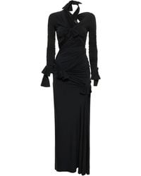 Balenciaga - Abendkleid mit Knotendetail - Lyst