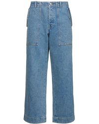 Maison Kitsuné - Workwear Cotton Pants - Lyst