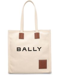 Bally - Akelei Canvas Tote Bag - Lyst