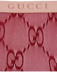 Gucci Socken Aus Gg-jacquard - Mehrfarbig