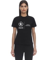Balenciaga Medium T-Shirt WFP - Schwarz