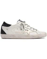 Golden Goose - Baskets en cuir super-star 20 mm - Lyst