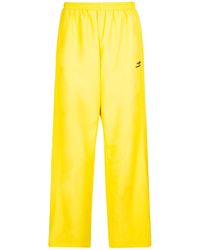 Balenciaga Pantalones De Nylon - Amarillo