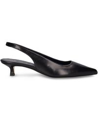 Aeyde - 35mm Valerie Leather Slingback Pumps - Lyst