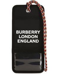 Burberry Kartenhülle Aus Nylon Mit Druck - Schwarz