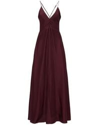 Forte Forte - Habotai Silk Slip Dress - Lyst