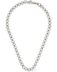 Emanuele Bicocchi - Arabesque Sharp Link Collar Necklace - Lyst