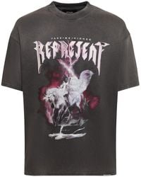 Represent - T-shirt take me higher in cotone - Lyst