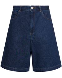 A.P.C. - Recycelte Jeansshorts "helio" - Lyst