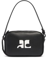 Courreges - Slim Leather Camera Bag - Lyst