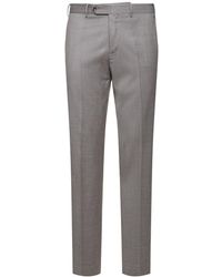 PT Torino - Hose Aus Wollflanell - Lyst