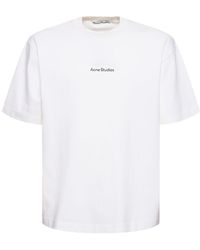 Acne Studios - T-shirt en coton à logo exford - Lyst