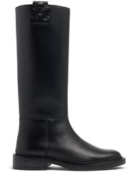 Hereu - 25mm Anella Leather Boots - Lyst