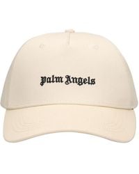 Palm Angels - Classic Logo Cotton Baseball Cap - Lyst