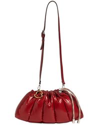 Moncler Pochette En Nylon Matelassé - Rouge