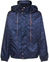 Gucci - GG Nylon Canvas Jacket - Lyst