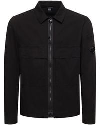 C.P. Company - Cotton Utility Overshirt - Lyst