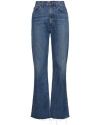 Agolde - Leena Mid Rise Straight Jeans - Lyst