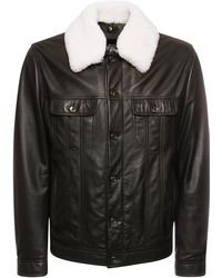 Dolce & Gabbana Leather jackets for Men | Online Sale up to 77% off | Lyst