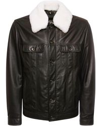 Chaquetas de cuero Dolce \u0026 Gabbana de hombre: hasta el 45 % de descuento |  Lyst