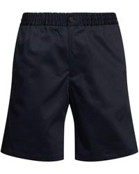 Ami Paris - コットンショートパンツ - Lyst