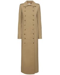 KHAITE - Mallory コットンブレンドロングコート - Lyst