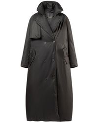 Balenciaga - Maxi Padded Down Trench Coat - Lyst