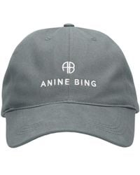 Anine Bing - Gorra de baseball de algodón - Lyst