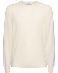 Lardini - Wool Crewneck Sweater - Lyst