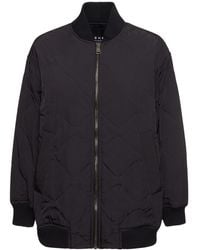 Weekend by Maxmara - Norel Quilted Taffeta Bomber Jacket - Lyst