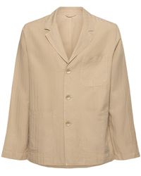 Frescobol Carioca - Lima Linen Blend Three-button Blazer - Lyst