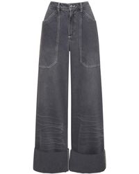 CANNARI CONCEPT - Pantalon en coton à poches - Lyst