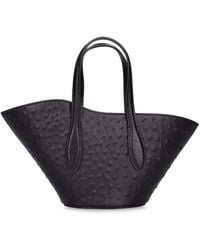 Little Liffner - Micro Open Tulip Embossed Leather Bag - Lyst