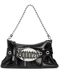 DSquared² - Gothic Logo Belted Leather Bag - Lyst