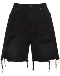 Balenciaga - Adidas baggy Cotton Shorts - Lyst
