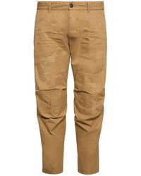 DSquared² - Pantalones de sarga de algodón - Lyst