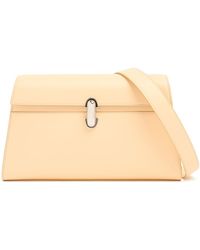 SAVETTE - Donna Symmetry Smooth Leather Shoulder Bag - Lyst