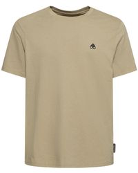 Moose Knuckles - T-shirt Aus Baumwolle "satellite" - Lyst