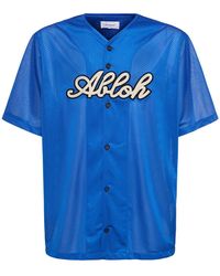 Off-White c/o Virgil Abloh - Baseball Tech Mesh T-Shirt - Lyst