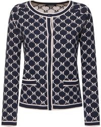 Max Mara - Strickjacke Aus Strickjacquard "tivoli" - Lyst