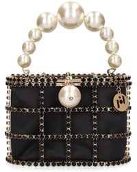 Rosantica - Holli Shiny Pearl Top Handle Bag - Lyst