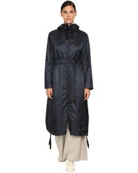 Max Mara Doudoune Avec Ceinture "Max Mara The Cube" - Bleu