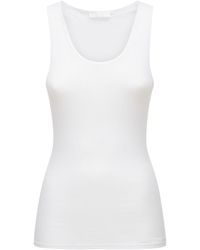 Wardrobe NYC - Ribbed Cotton Jersey Tank Top - Lyst