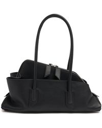 The Attico - Small La Passeggiata Leather Bag - Lyst