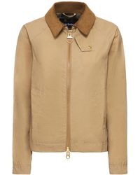 Barbour - Giacca campbell in cotone impermeabile - Lyst