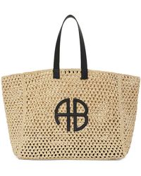Anine Bing - Large Rio Canvas Tote Bag - Lyst